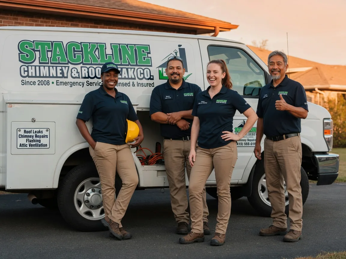 Chimney flashing repair company in Claire City, SD